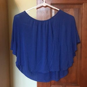 Loose, Patterned Back Blouse